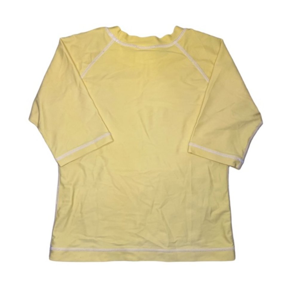 Hanna Andersson Yellow Rash Guard